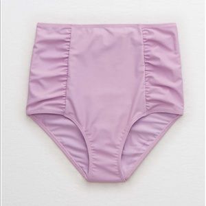 Aerie 🆕 Swim Hi-Rise Bikini Bottoms 👙 Lavender